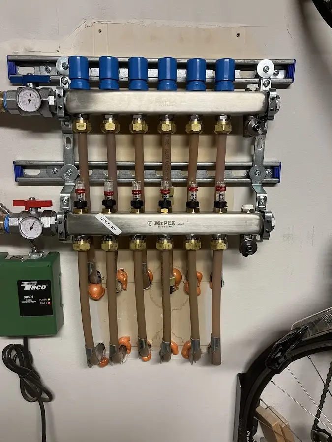 Plumber performing Leak Detection at a residential property in South Sarasota